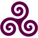 Mauve Triskele icon